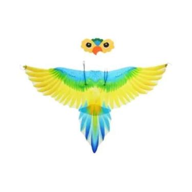 Imagem de Fantasia De Capa De Asas De Papagaio Para Carnaval, Halloween E Aprese