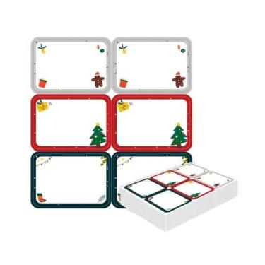 Imagem de Etiquetas Para Presentes De Natal, 90 Peças, Etiquetas Adesivas De Nat