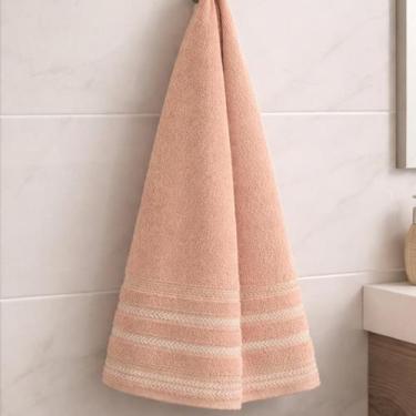 Imagem de Toalha Rosto Aconchego 50x70 Resistente Macia Algodão Toque Suave - Ro