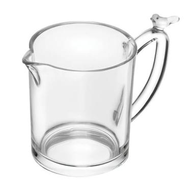 Imagem de Jarra Leiteira Cristal de Vidro Detalhe Bird 250ml Wolff C16
