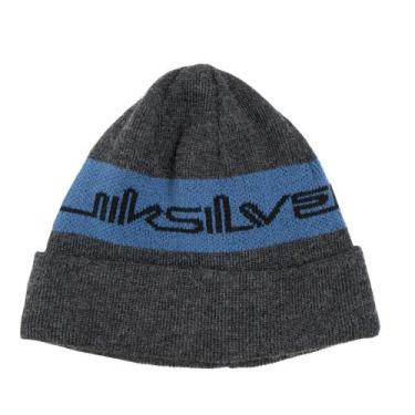 Imagem de Gorro Quiksilver Hunker Downtown WT25 Preto Mescla, Preto, Único