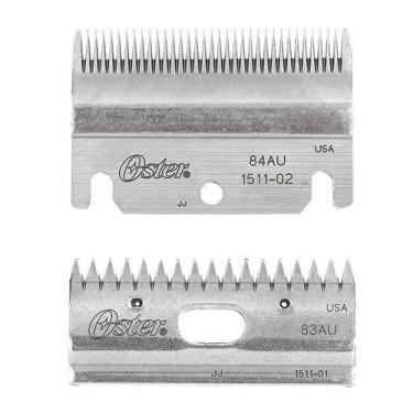 Imagem de Conjunto de Lâminas de Tosa 83 84AU para Tosquiadeira Clipmaster Oster