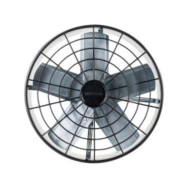 Imagem de Exaustor Industrial 40CM 1/5CV (220V) - Ventisol, Preto, 220V