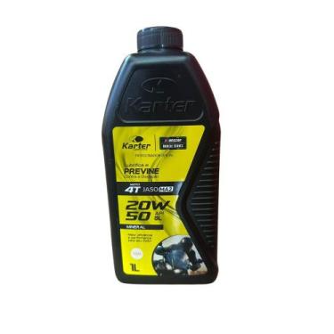 Imagem de Óleo Lubrificante KARTER MOTO 4T PLUS 20W50 API SL