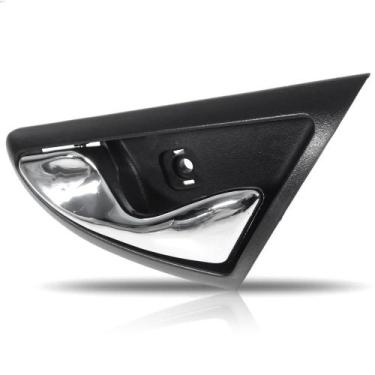 Imagem de Maçaneta interna porta dianteira jac j3 hatch turin 2010 a 2015 lado e