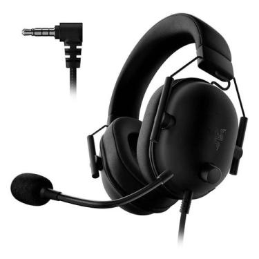 Imagem de Headset Razer BlackShark V2 X 3.5mm para PlayStation, preto