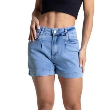 Imagem de Shorts Jeans Sawary - 281132 - Azul médio 46-Feminino