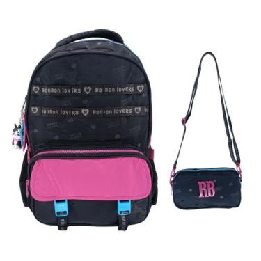 Imagem de Mochila Rebecca Bonbon Com Bolsinha 26277 Cor:PretoTamanho:Único, Pret