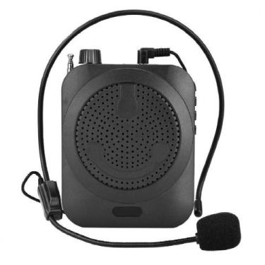 Imagem de Amplificador De Voz Megafone Com Microfone E Rádio Fm - TOMATE