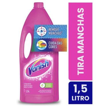 Imagem de Tira Manchas Vanish Líquido Sem Cloro Para Roupas Coloridas