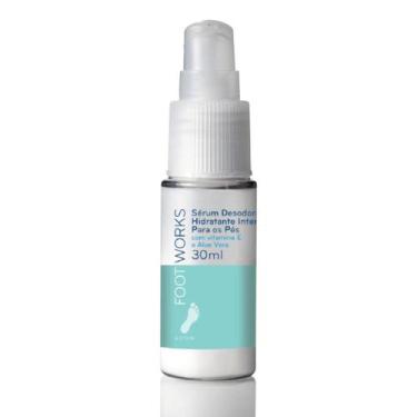 Imagem de Sérum Foot Works Pés 30ml  Hidratante Intensivo com Vitamina E e Aloe 
