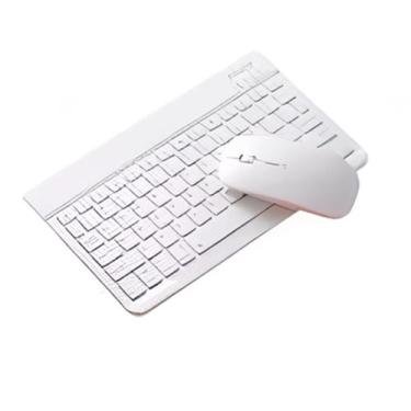 Imagem de Kit Teclado e Mouse sem fio Bluetooth XC-CB-06 X-Cell - XCell, Branco