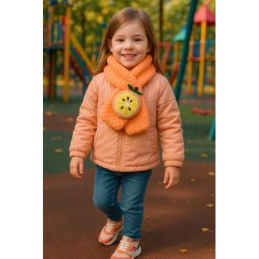 Imagem de Cachecol Infantil - Nalu_kids, Salmão