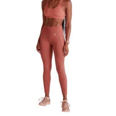 Imagem de Calça Legging Lupo Max Lupo - Telha, Goiaba, G