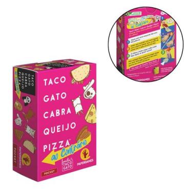Imagem de Jogo de cartas taco gato cabra queijo pizza ao contrario - PaperGames