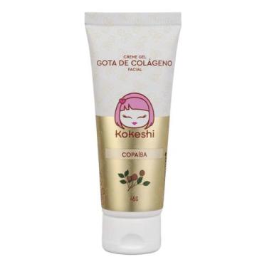 Imagem de Creme Gel Hidratante Facial Gota De Colágeno Kokeshi Para Todo Tipo de