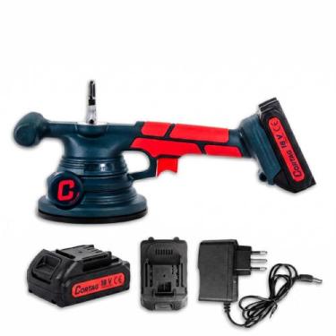 Imagem de Máquina para Assentar Pisos a Bateria Cortag MAC 100 Brushless Capacid