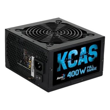 Imagem de Fonte De Alimentação Aerocool Kcas 400w Preto Preta, Preto