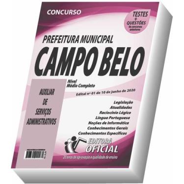 Imagem de Apostila Prefeitura De Campo Belo - Auxiliar De Serviços Administrativ