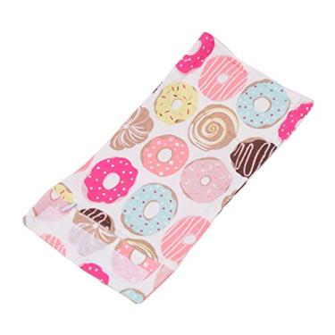 Imagem de Colcolo Aquecedor de garrafas USB para viagem, aquecedor de garrafas portátil, aquecedor de leite, rosquinhas coloridas, 18 x 13 cm