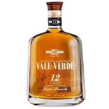 Imagem de Cachaça Vale Verde Edição Presente 12 Anos Sem Caixa 700ml