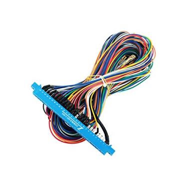 Imagem de Devmo 28 pinos Jamma Arnês Arnês Armação Fiação Loom para Arcade Game PCB Video Board Machine Video Consoles Jamma Pandora Box 4 5 6