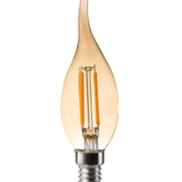 Imagem de Lâmpada Vela Chama Vintage 4W