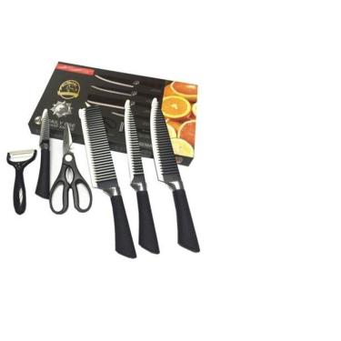 Imagem de Kit Facas Sharp Knives Aço Inox Cook Style Chef