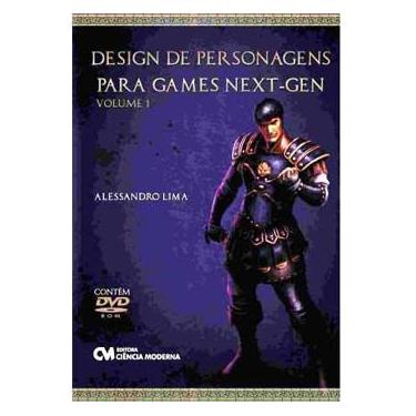 Imagem de Livro - Design de Personagens Para Games - Volume 1 - Alessandro Lima