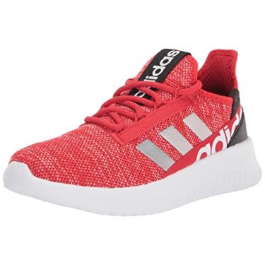 Imagem de adidas Kaptir 2.0 Running Shoe, Vivid Red/Silver Metallic/Core Black, 4 US Unisex Big Kid