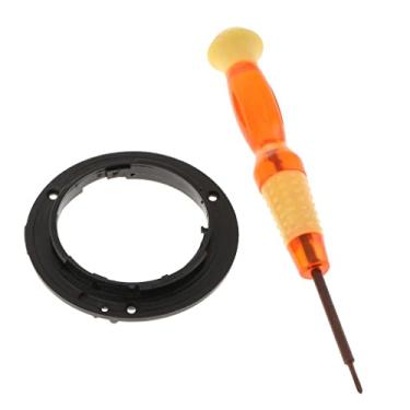 Imagem de SM SunniMix Anel de reposição para montagem em baioneta de lente de plástico para Nikon 18-55 mm 18-105 mm 55-200 mm + chave de fenda para ferramenta de reparo