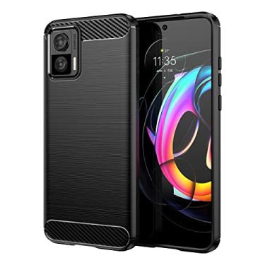 Imagem de For Motorola Edge 30 Fusion Brushed Texture Carbon Fiber TPU Case