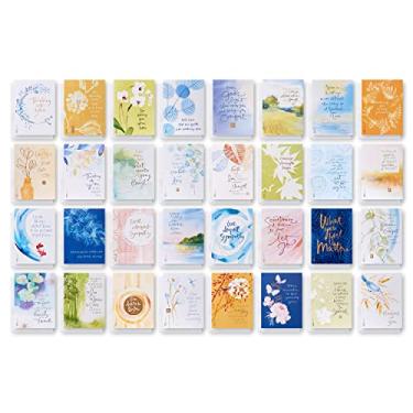 Imagem de American Greetings Cartões Deluxe Sympathy, Thinking of You com envelopes, Kathy Davis Designs (32 unidades)