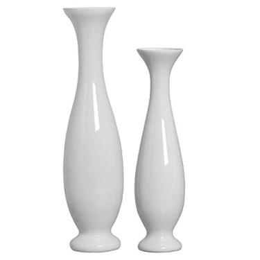 Imagem de Duo Garrafas Viena G E Peq Ceramicas Pegorin Branco
