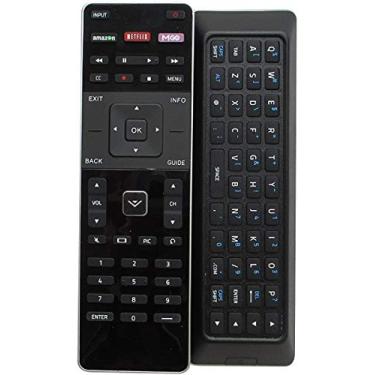Imagem de Controle remoto de substituição XRT500 adequado para TVs Vizio Smart Internet LED com teclado QWERTY