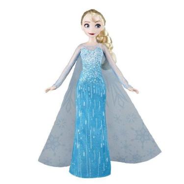 Boneca Frozen Elsa e Anna Musical Articulada 30cm Infantil