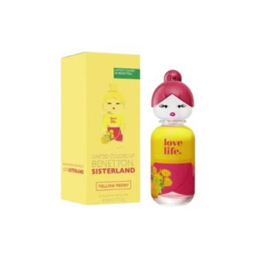 Imagem de Sisterland Yellow Peony Benetton Eau de Toilette - Perfume Feminino 80ml 