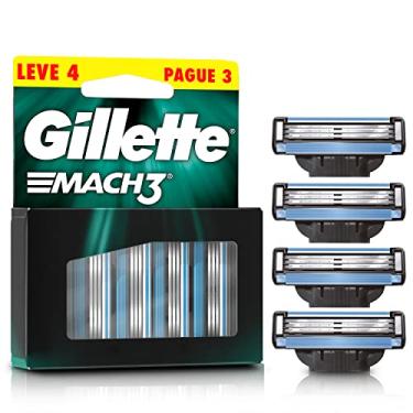 Imagem de Gillette Refil Para Barbear Mach3 Leve 4 Pague 3