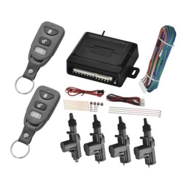 Imagem de SUPVOX 1 Conjunto Kit De Carro De Entrada Sem Chave Acessórios Para Carros Alarme De Alarme De Vibração Automática Senha Do Carro Universal Controle Remoto