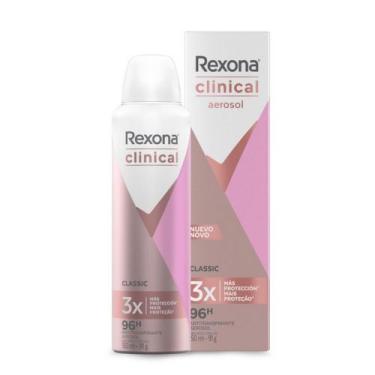 Imagem de Desodorante Rexona Clinical Aerossol Classic Feminino 150ml - Unilever