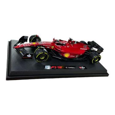 Imagem de Miniatura Fórmula 1 F1 Ferrari Sf-75 Charles Leclerc 1:18 - Burago