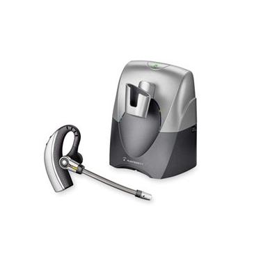 Imagem de Fone de ouvido sem fio Plantronics CS70N - Conectividade sem fio - Mono - Atrás da orelha - Prata, Cinza