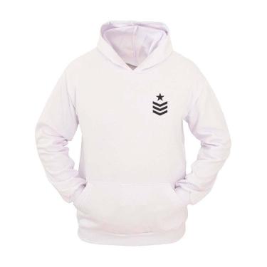 Imagem de Moletom Masculino Canguru Ragor Estampa Patente Militar