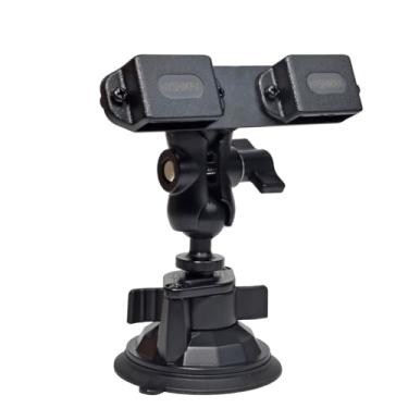 Imagem de HYSHIKRA Suporte de Rádio Portátil, Suporte para Walkie-Talkie com Ventosa, Compatível com Kenwood, Baofeng, UV5R, Motorola, Talkabout, Midland, Cobra, Yaesu, Rádio Bidirecional