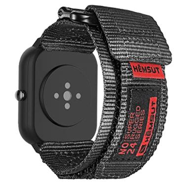 Imagem de Pulseiras de relógio compatíveis com Amazfit, pulseira esportiva de nylon resistente com design de laço trançado para Amazfit GTS 4/4 Mini/3/2 /2e/2 mini, Bip 3 Pro/3/U Pro/Bip/Lite/S/S lite