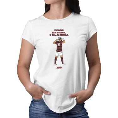 Imagem de Camiseta de Futebol Artilheiro da Nação Rubro-negra Feminina-Feminino