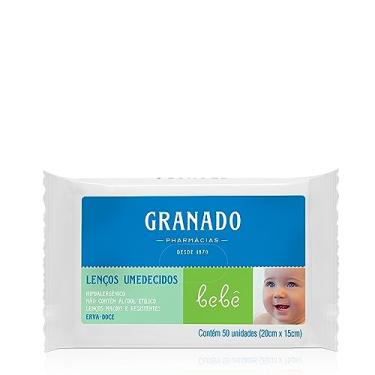Imagem de Granado Lenço Umedecido Bebê, Erva Doce