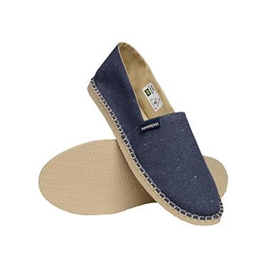 Imagem de Alpargata Espadrille, Havaianas, Adulto Unissex, Marinho, 33 - Forma Pequena