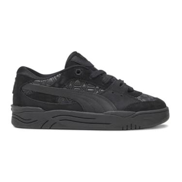 Imagem de PUMA Tênis masculino Luxe Sport 180 com cadarço casual - preto, Preto, 36