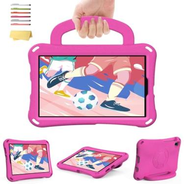 Imagem de UUCOVERS Capa infantil para Galaxy Tab A9 22.1 cm 2023 (SM-X110/X115/X117) e Galaxy Tab A7 Lite 22.1 cm 2021 (SM-T220/T225/T227) e Tab A 8.0 2019 (SM-T290/T2955) /T297 ) com capa de suporte de alça de